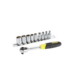 Набір торцевих головок STANLEY MicroTough 1/4, 10 шт., М4-13 мм, фото  | SNABZHENIE.com.ua