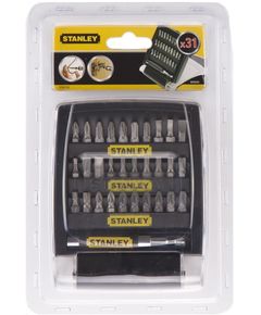 Набор бит STANLEY 29 шт. с магнитным держателем, фото  | SNABZHENIE.com.ua