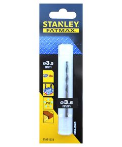 Сверло STANLEY 3,5 мм универсальное для металла и дерева, фото  | SNABZHENIE.com.ua