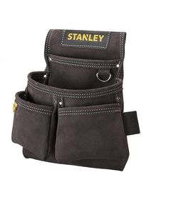 Карман на пояс STANLEY замшевый для инструмента и гвоздей, фото  | SNABZHENIE.com.ua