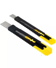 Ножи STANLEY с отламывающимся лезвием 9 и 18 мм 2 шт (STHT10202-0), фото  | SNABZHENIE.com.ua