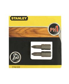 Набор отверточных насадок STANLEY PH1, 25 мм, 2 шт., фото  | SNABZHENIE.com.ua