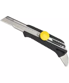 Нож STANLEY с отламывающимся лезвием 18 мм + футляр (STHT7-10220), фото  | SNABZHENIE.com.ua