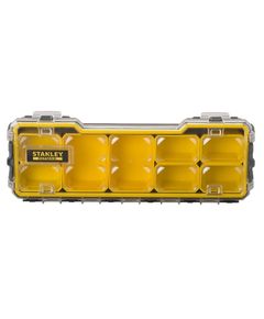 Органайзер STANLEY Fatmax Pro, 8 отсеков, прозрачная крышка, 43 см, фото  | SNABZHENIE.com.ua