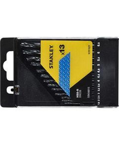Набор сверл по металлу STANLEY HSS-R, 1,5-6,5 мм, 13 шт., фото  | SNABZHENIE.com.ua