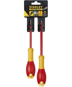 Набор отверток STANLEY FatMax VDE 1000 В, 2 шт, PZ1/PZ2, фото  | SNABZHENIE.com.ua