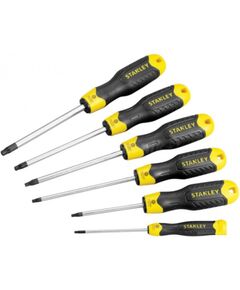 Набор отверток STANLEY TORX T10-T40, 6 шт. с ручками с анатомической рукояткой, фото  | SNABZHENIE.com.ua