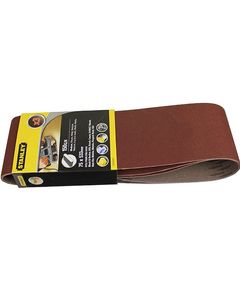 Шліфувальна стрічка STANLEY 75x533 мм, P60, 3 шт/уп (STA33186-XJ), фото  | SNABZHENIE.com.ua