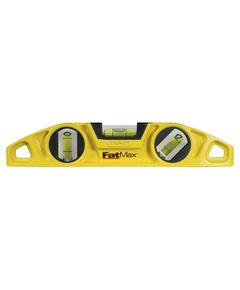 Магнітний рівень STANLEY FatMax 22 см, 3 капсули, алюміній, фото  | SNABZHENIE.com.ua