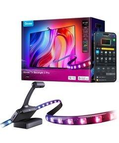 Набір адаптивного підсвічування Govee R2A80 Three-camera TV Backlight 55-65', RGBIC, WI-FI/Bluetooth, чорний, фото  | SNABZHENIE.com.ua