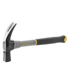 Молоток STANLEY Coffreur Hammer с прямым гвоздодером, вес головки 750 г, ручка из стеклопластика (STHT0-54123), фото  | SNABZHENIE.com.ua