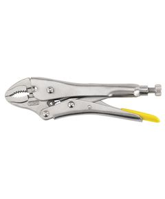 Регулируемый захват STANLEY 225 мм с фиксатором и согнутыми губками, фото  | SNABZHENIE.com.ua