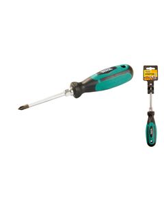 Отвёртка крестовая MASTERTOOL РН1x75 мм усиленная, фото  | SNABZHENIE.com.ua