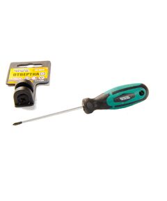 Отвёртка крестовая MASTERTOOL РН0х75 мм усиленная, фото  | SNABZHENIE.com.ua