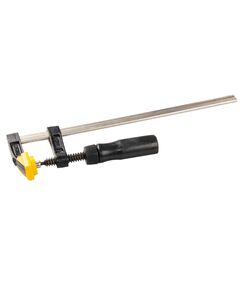 Струбцина MASTERTOOL F 250х50 мм, 1700Н, с деревянной ручкой, фото  | SNABZHENIE.com.ua