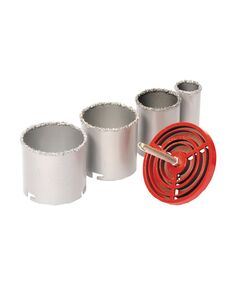 Набор корончатых сверл GRANITE 4 шт 33-73 мм с вольфрамовым покрытием, фото  | SNABZHENIE.com.ua