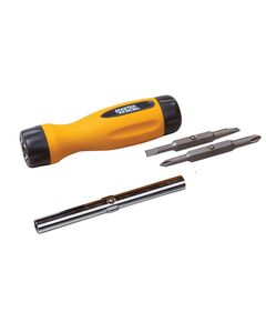 Отвертка MASTERTOOL 4-в-1 PH1-PH2/SL5-SL6 75 мм 40-0516, фото  | SNABZHENIE.com.ua