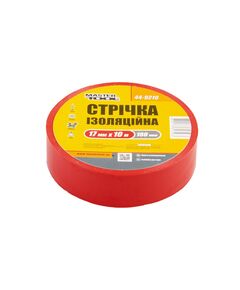 Изоляционная лента MASTERTOOL 0,15 мм 17 мм 10 м, 10 шт, красная, фото  | SNABZHENIE.com.ua