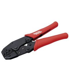 Клещи обжимные MASTERTOOL 220 мм с трещоткой, фото  | SNABZHENIE.com.ua