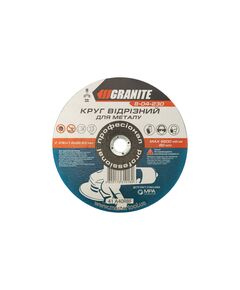Абразивний відрізний диск GRANITE 230x1.6x22.2 мм для металу 8-04-230, фото  | SNABZHENIE.com.ua