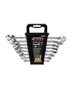 Набір ключів рожково-накидних MASTERTOOL SATIN FINISH 8 шт, 6-19 мм, фото  | SNABZHENIE.com.ua