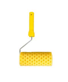 Валик малярный структурный MASTERTOOL Moltopren Decor Горох 80/180 мм &Oslash; 6 мм с ручкой 92-6203, фото  | SNABZHENIE.com.ua