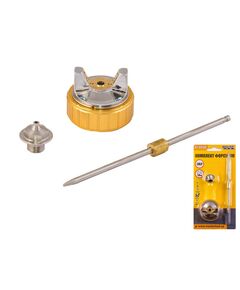 Комплект LVLP форсунок MASTERTOOL &Oslash;1.8 мм для розпилення 81-8698, фото  | SNABZHENIE.com.ua