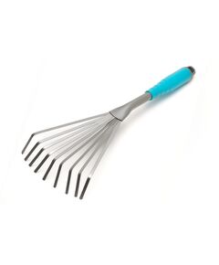 Грабли веерные MASTERTOOL 9 зубьев с пластиковой ручкой 400x135 мм, фото  | SNABZHENIE.com.ua