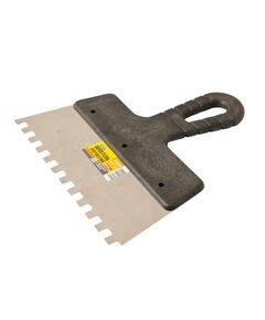 Шпатель зубчатый MASTERTOOL 200x8x8 мм, фото  | SNABZHENIE.com.ua