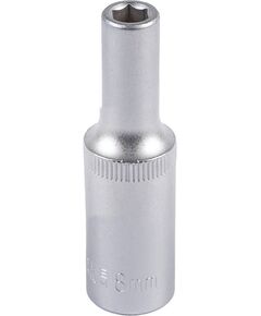 Удлиненная торцевая насадка MASTERTOOL 1/2", 8 мм, 6-гранная, CRV, фото  | SNABZHENIE.com.ua
