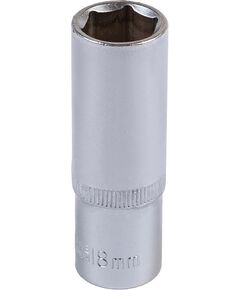 Удлиненная насадка MASTERTOOL 1/2 6-гранная 18 мм CRV, фото  | SNABZHENIE.com.ua