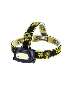 Налобный фонарь MASTERTOOL, 3 режима, COB LED, фото  | SNABZHENIE.com.ua