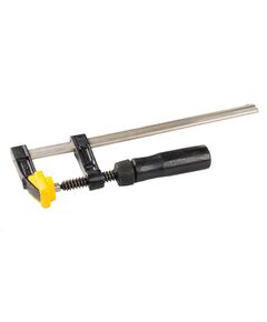 Струбцина MASTERTOOL F 200x50 мм 1700Н с деревянной ручкой, DIN5117, фото  | SNABZHENIE.com.ua
