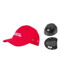 Каскетка защитная MASTERTOOL красная 81-2003, фото  | SNABZHENIE.com.ua
