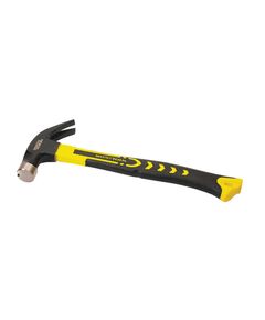 Молоток столярный MASTERTOOL 450 г HRC 50 рукоятка фиберглассовая 340 мм с магнитным пазом 02-0705, фото  | SNABZHENIE.com.ua