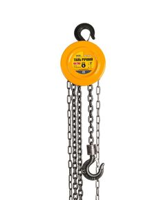 Таль ручний MASTERTOOL 1 т, 3 м, ланцюг, круглий блок 86-9110, фото  | SNABZHENIE.com.ua