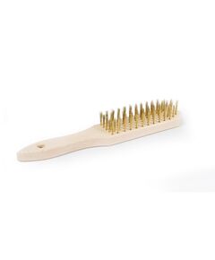 Щетка проволочная MASTERTOOL 5-рядная с деревянной ручкой 14-5605, фото  | SNABZHENIE.com.ua
