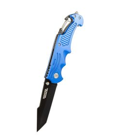 Складной нож MASTERTOOL DAMASK, черное лезвие, алюминиевая рукоятка, фото  | SNABZHENIE.com.ua