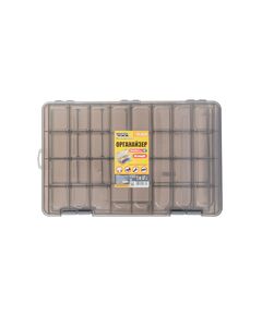 Двосторонній органайзер MASTERTOOL 15, 45 секцій, 375х225х72 мм, фото  | SNABZHENIE.com.ua