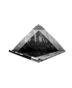 Тент MASTERTOOL SILVER/BLACK 10x12 м, двосторонній, 200 г/м&sup2;, фото  | SNABZHENIE.com.ua