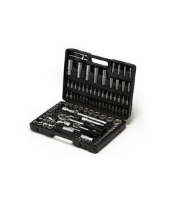 Набір інструментів MASTERTOOL &frac14;&&frac12; 108 шт 4-14 мм 10-32 мм кейс 78-7108, фото  | SNABZHENIE.com.ua