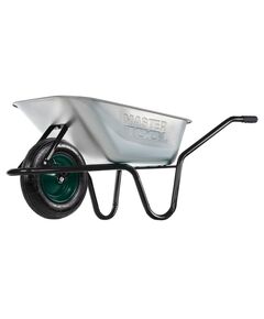 Тачка садово-строительная MASTERTOOL D-1SE одноколесная 85 л/150 кг колесо пневматическое с камерой PN 3.5х8 &Oslash;, фото  | SNABZHENIE.com.ua