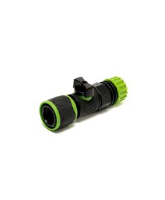 Коннектор быстросъемный MASTERTOOL с вентилем для шланга &frac12;" 92-9373, фото  | SNABZHENIE.com.ua