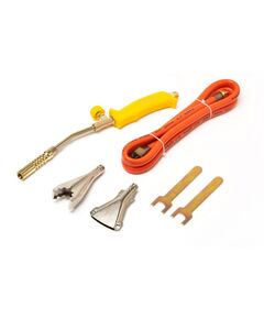 Горелка ручная газовоздушная MASTERTOOL с насадками &Oslash; 17/22/40 мм 400 мм 157 г/час 2200 Вт 1300&deg;C 44-5057, фото  | SNABZHENIE.com.ua