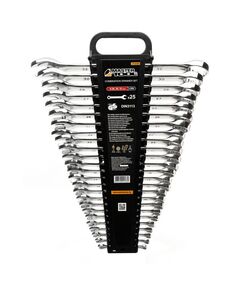 Ключи комбинированные MASTERTOOL SATIN FINISH набор 25 шт (6-28/30/32 мм) CrV DIN 3113 71-2124, фото  | SNABZHENIE.com.ua