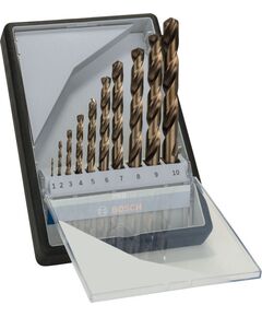 Набір спіральних свердел PRO Stainless Steel HSS-Co, 10 шт. Bosch, фото  | SNABZHENIE.com.ua
