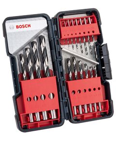 Набір із 18 спіральних свердел HSS PointTeQ, ToughBox, 1–10 мм Bosch, фото  | SNABZHENIE.com.ua