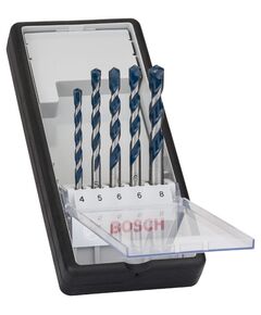 Набір із 5 свердел по бетону Robust Line, CYL-5, 4–8 мм Bosch, фото  | SNABZHENIE.com.ua