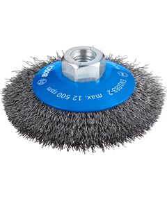 Щітка крацовка PRO Metal clean, 100 x 0,3 мм, з різьбою Bosch, фото  | SNABZHENIE.com.ua