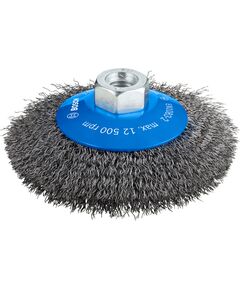 Щітка крацовка PRO Metal clean, 115 x 0,3 мм, з різьбою Bosch, фото  | SNABZHENIE.com.ua